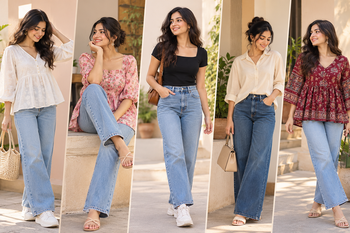 How to style women's tops with jeans – everyday outfit ideas for women